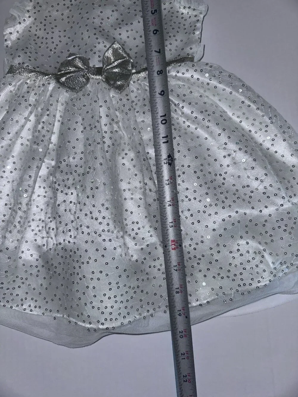 Jona Michelle Toddler Girls Ivory & GOLD sequin sparkle Dress Size 2T